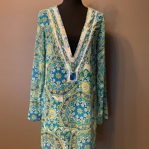 Gorgeous Jeweled Beach Cover-Up!